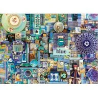 Puzzle - Cobble Hill Puzzle 1000 Projekt tęcza- Niebieski - Cobble Hill - miniaturka - grafika 1
