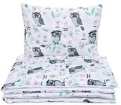 Pościel dla dzieci - Komplet pościeli z wypełnieniem 80x100 cm MĄDRE SOWY - miniaturka - grafika 1