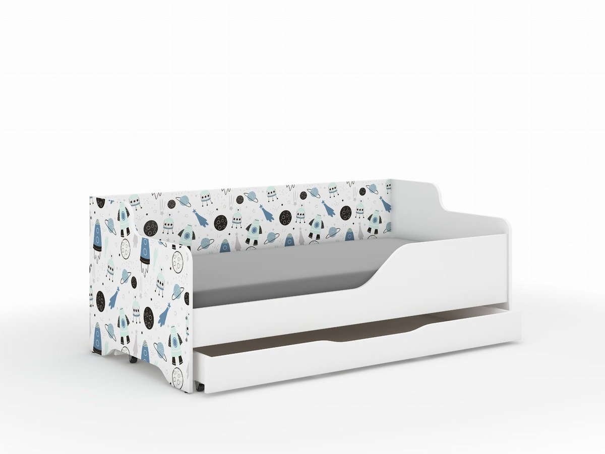 Łóżko dziecięce LILU 160x80 KOSMOS-komplet