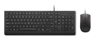 Zestawy myszka + klawiatura - Lenovo 4X31R64414 klawiatura Dołączona myszka Uniwersalne USB Niemiecki Czarny 4X31R64414 - miniaturka - grafika 1