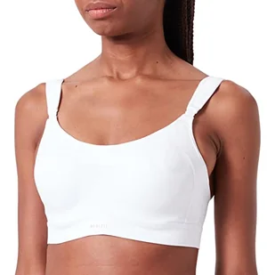 Berlei Damski biustonosz sportowy Ultimate Performance Crop Top Underwired Bra, biały, 85D - Koszulki i topy damskie - miniaturka - grafika 1