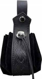 Średniowieczna torba ze sztucznej skóry, torba na talię Wikingów - Torby męskie - miniaturka - grafika 1