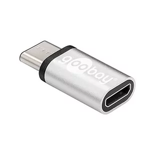 Goobay Przejściówka adapter USB 2.0 56636 [1x Złącze męskie USB-C 1x Złącze żeńskie micro-USB 2.0 B] - Adaptery i przejściówki - miniaturka - grafika 2