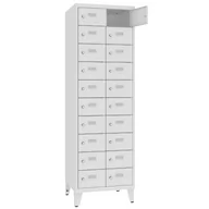 Szafki BHP - Pojemna szafka do przechowywania żywności pracowników MSUS 3210 ST - miniaturka - grafika 1