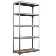 Szafy i regały magazynowe - Regał STR120 ocynk 180 x 75 x 30 120 kg/półka - miniaturka - grafika 1