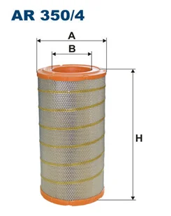 Filtron Filtr powietrza AR350/4 AR350/4 - Filtry powietrza - miniaturka - grafika 1