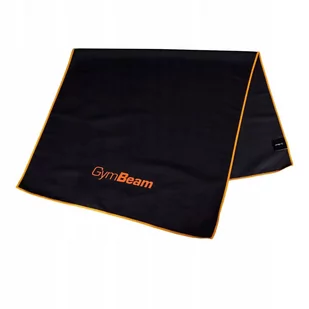 SZYBKOSCHNĄCY ręcznik sport Black/Orange - GymBeam - Ręczniki - miniaturka - grafika 1