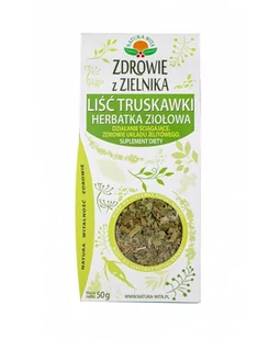 Truskawka liść 50g Natura Wita - Zdrowa żywność - miniaturka - grafika 1