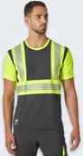 Odzież robocza - Helly Hansen T-shirt with reflective elements ICU, yellow/black L - miniaturka - grafika 1