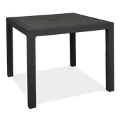 Stoły ogrodowe - KETER Stół ogrodowy Melody quartet Antracyt 95x95 cm, 17197992 / 224051 - miniaturka - grafika 1