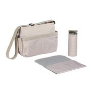 Torby i organizery dla mam - Lassig Marv Torba Shoulder bag Mesh beige 4101011305 - miniaturka - grafika 1