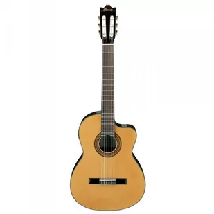 Ibanez GA Serie GA6CE-AM klasyczna gitara koncertowa, kolor: bursztynowy, wysoki połysk GA6CE-AM - Gitary klasyczne - miniaturka - grafika 1