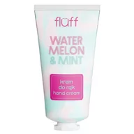 Kremy i maski do rąk - Fluff Krem do rąk Watermelon&Mint 50 ml - miniaturka - grafika 1