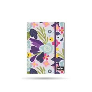 CoolPack, Brulion A5 z gumką Flower Me - Zeszyty szkolne - miniaturka - grafika 1