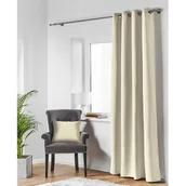 Zasłony - Zasłona z kółkami BLACKOUT 140 x 260 cm jasny beż - miniaturka - grafika 1