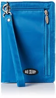 Portfele - Big Skinny Damski duży rozmiar myPhone dwuskładany wąski portfel, pomieści do 20 kart, niebieski oceaniczny - miniaturka - grafika 1
