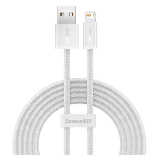 Baseus Kabel USB do Lightning Dynamic 2.4A 1m biały) - Kable USB - miniaturka - grafika 2