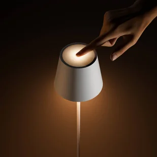 Sigor Lampa stojąca LED Nuindie IP54 120 cm okrągła USB-C śnieżnobiała - Lampy ogrodowe - miniaturka - grafika 2