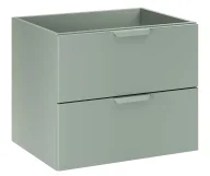 Szafki łazienkowe - Jasnozielona szafka łazienkowa pod umywalkę - Verdessa 3X 60 cm - miniaturka - grafika 1