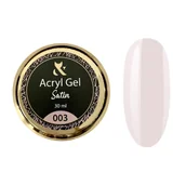 Żele do paznokci - Acryl Gel Satin 003 (jar), 30 ml - miniaturka - grafika 1