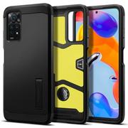 Etui i futerały do telefonów - Spigen TOUGH ARMOR XIAOMI REDMI NOTE 11 PRO / 11 PRO 5G BLACK 20871-0 - miniaturka - grafika 1