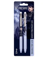 Zestawy piśmiennicze - Długopis automatyczny wymazywalny CLICK 0,5 mm WEDNESDAY - 2 szt. blister - miniaturka - grafika 1