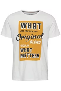 Blend T-shirt męski, 110602/Snow White, S - Koszulki męskie - miniaturka - grafika 1