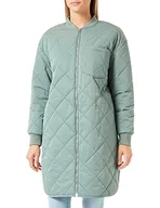Płaszcze damskie - Bestseller A/S Damski płaszcz VMNATALIE AW23 Coat BOOS, Dark Forest, S, Dark Forest, S - miniaturka - grafika 1