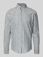 Koszule męskie - Koszula casualowa o kroju slim fit z kołnierzykiem typu button down - miniaturka - grafika 1