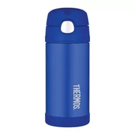 Termosy - Thermos Termos dziecięcy ze słomką 355 ml niebieski 120012 - miniaturka - grafika 1