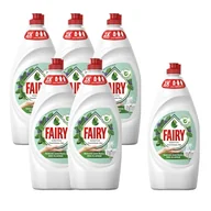 Płyny do naczyń - 6x Płyn do mycia naczyń Fairy 750ml mięta sensitive ZESTAW - miniaturka - grafika 1