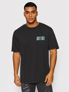 Koszulki męskie - Only & Sons T-Shirt Gunsnroses 22021465 Czarny Relaxed Fit - grafika 1