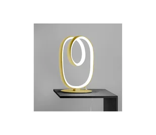 Gea Luce DIVA L ORO SPAZZOLATO-LED Lampa stołowa ściemnialna DIVA 17W/230V złota - Lampy stojące - miniaturka - grafika 1