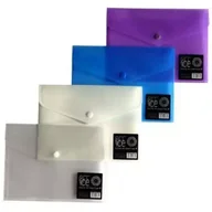 Teczki i skoroszyty - Teczka A5 PP kopertowa z zastrzaskiem MIX - Ziemia Obiecana - miniaturka - grafika 1