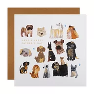 Kartki okolicznościowe i zaproszenia - Hallmark Kartka na Dzień Ojca od psa - uroczy ilustrowany wzór - miniaturka - grafika 1