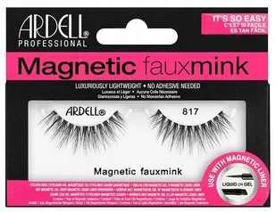 Ardell Magnetic Lashes Faux Mink 817 sztuczne rzęsy 1 szt dla kobiet Black - Sztuczne rzęsy i akcesoria - miniaturka - grafika 2
