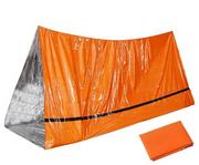 Namioty - NAMIOT RATUNKOWY NRC utrzymujący ciepło 210x90cm pomarańczowy AG404C - miniaturka - grafika 1