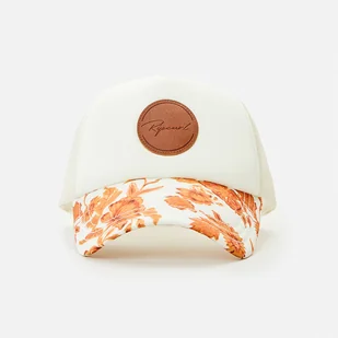 Damska Czapka z daszkiem RIP CURL OCEANS TOGETHER TRUCKER 01MWHE_172 – Biały - Czapki damskie - miniaturka - grafika 1