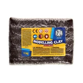 Masy plastyczne - Astra POLSKA Modelina luzem 1kg ceglasta - miniaturka - grafika 1