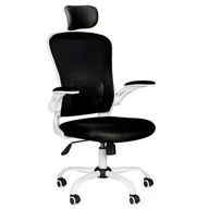 Fotele i krzesła biurowe - ACTIVESHOP FOTEL BIUROWY MAX COMFORT 73H BIAŁO - CZARNY 133323 [15314331] - miniaturka - grafika 1