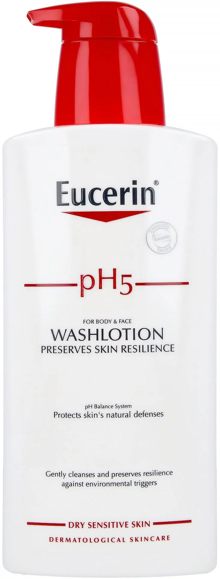 Eucerin Eucerin pH5 Washlotion - balsam do mycia twarzy i ciała 400ml 400 ml