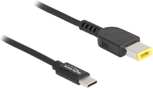 Delock Notebook Ladekabel USB Type-C Stecker zu Lenovo 11,0 x 4,5 mm Stecker