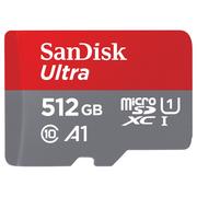 Karty pamięci - Karta pamięci SANDISK Ultra, microSDXC, 512 GB + adapter SD - miniaturka - grafika 1