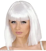 Dodatki do strojów karnawałowych - Widmann iDEN Andreas  peruka Crazy Horse, biały, biały PE736/BLANCHE - miniaturka - grafika 1