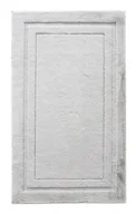 Dywaniki łazienkowe - Dywanik łazienkowy Moyo Border 60x100 cm szary - miniaturka - grafika 1