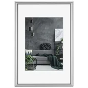 Ramki na zdjęcia - Rama aluminiowa Detroit, srebrna, 20 x 30 cm - miniaturka - grafika 1