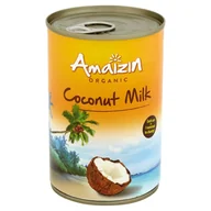 Soki i napoje niegazowane - Bio AMAIZIN MLEKO KOKOSOWE (17% TŁUSZCZU) 400 ml - AMAIZIN - miniaturka - grafika 1