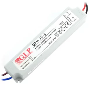 Zasilacz do taśm i pasków LED wodoodporny LPV-35-5 - 5V / 5A / 25W - Zasilacze i transformatory - miniaturka - grafika 1