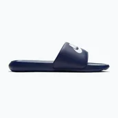Klapki i japonki męskie - Klapki męskie Nike Victori One Slide midnight navy/midnight navy/white - miniaturka - grafika 1