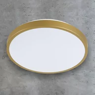 Oprawy, klosze i abażury - Polux Plafon Kern złoty 30 cm LED - miniaturka - grafika 1